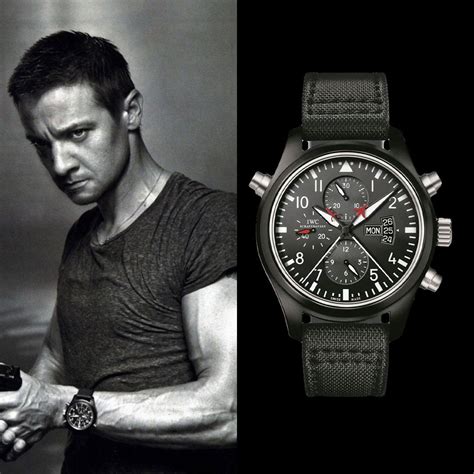 jeremy renner iwc watch